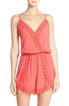 Women's Fraiche By J 'surplus' Blouson Romper