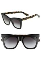 Women's Marc Jacobs 50mm Cat Eye Sunglasses - Black