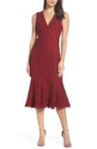 Women's Fame And Partners The Bianca Dress - Burgundy