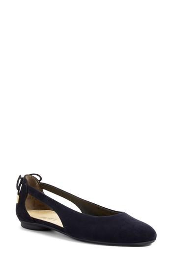 Women's Paul Green Maureen Cutout Flat Us / 3.5uk - Blue