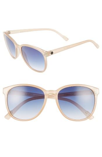Women's D'blanc Afternoon Delight 56mm Gradient Lens Sunglasses - Spumante Opal/ Gradient