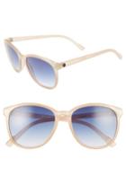 Women's D'blanc Afternoon Delight 56mm Gradient Lens Sunglasses - Spumante Opal/ Gradient