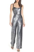 Women's Dress The Population Victoria Sequin Wide Leg Jumpsuit