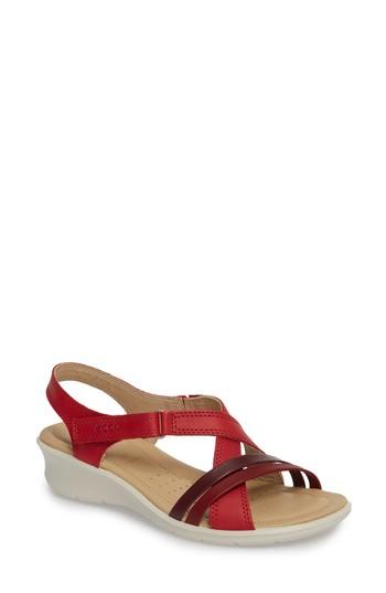 Women's Ecco 'felicia' Slingback Sandal -5.5us / 36eu - Brown