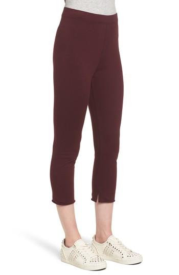 Women's Frank & Eileen Tee Lab Crop Leggings - Burgundy