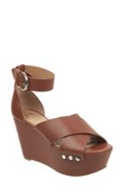 Women's Marc Fisher D Beate Platform Wedge, Size 10 M - Brown