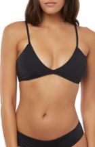Women's O'neill Salt Water Solids Triangle Bikini Top