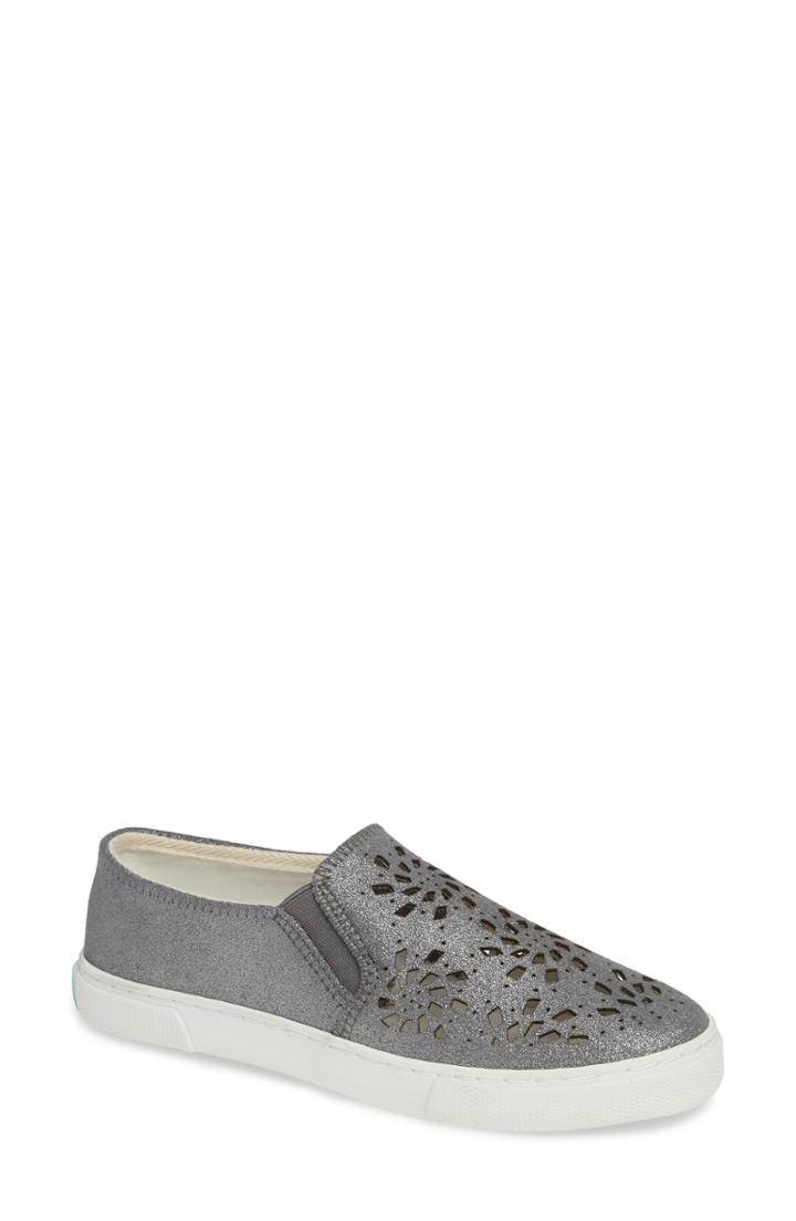 Women's Jack Rogers Violet Slip-on Sneaker M - Grey