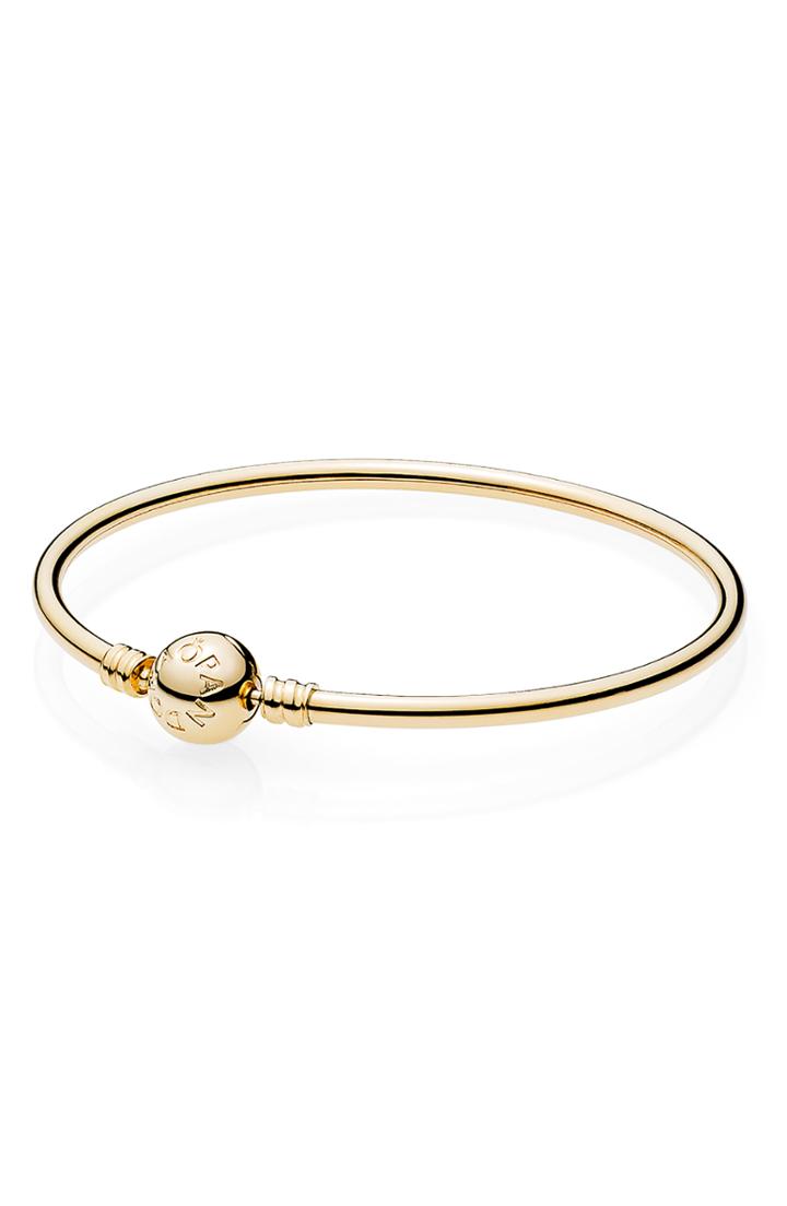 Women's Pandora 14k Gold Charm Bangle