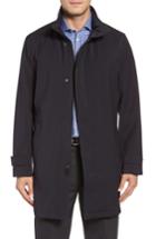 Men's Michael Kors Stretch Rain Coat, Size - Blue