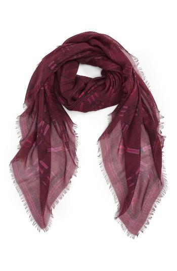 Women's Valentino Loveblade Modal & Cashmere Scarf