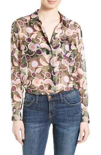 Women's Equipment Daddy Sheer Silk Blouse
