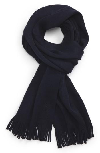 Men's Boss C-albas Wool Scarf, Size - Blue