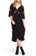 Women's Free People Day Glow Midi Dress - Black