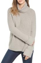 Women's Bp. Cozy Turtleneck Sweater, Size - Grey