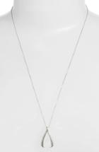 Women's Estella Bartlett Wishbone Long Pendant Necklace