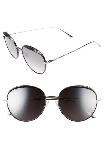 Women's Jimmy Choo Ello 56mm Round Sunglasses -