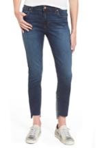 Women's Bp. Patch Detail Step Hem Skinny Jeans