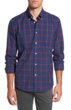 Men's Barbour Baxter Tattersall Sport Shirt - Blue