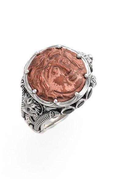 Women's Konstantino 'aeolous' Greek Coin Ring