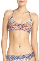 Women's Nanette Lepore Super Fly Enchantress Bikini Top - Orange