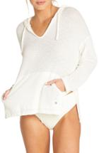 Women's Billabong Days In The Sun Hooded Pullover - White