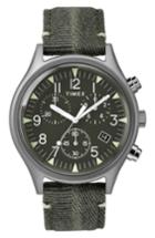 Men's Timex Mk1 Chronograph Fabric Strap Watch, 42mm