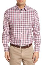 Men's Nordstrom Men's Shop Smartcare(tm) Fit Plaid Sport Shirt