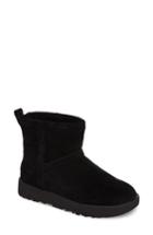 Women's Ugg Classic Mini Waterproof Boot .5 M - Black