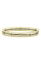 Women's Freida Rothman Imperial 3-pack Pave Stackable Bangles