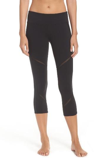 Women's Alo Continuity Capris - Black