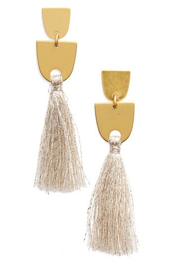 Women's Madewell Tassel Drop Earrings