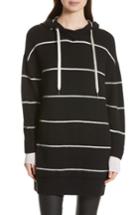 Women's Alice + Olivia Riva Hooded Tunic - Black