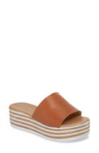 Women's Sheridan Mia Reesa Platform Slide Sandal Eu - Brown