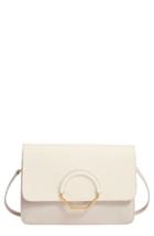 Louise Et Cie Maree Convertible Leather Clutch - Beige