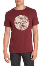 Men's Rvca Motors Palm Graphic T-shirt - Burgundy