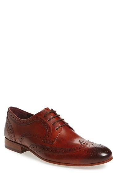 Men's Ted Baker London 'gryene' Wingtip Oxford M - Brown