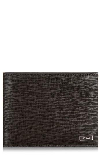 Men's Tumi Monaco Leather Wallet - Beige