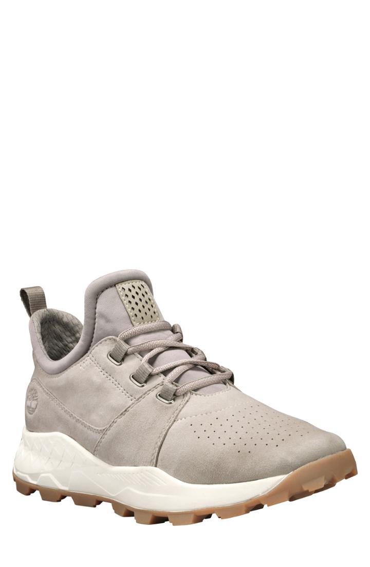 Men's Timberland Brooklyn Waterproof Sneaker .5 M - Beige