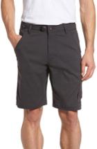 Men's Prana Zion Stretch Shorts - Grey