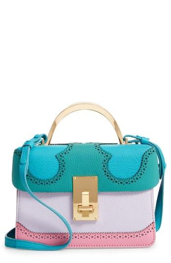The Volon Data Alice Leather Top Handle Bag -