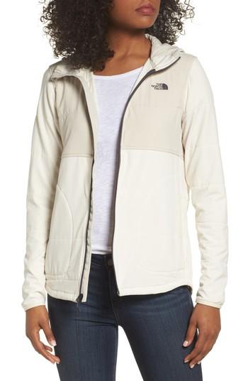 Women's The North Face Mountain Insulated Hooded Jacket - Blue