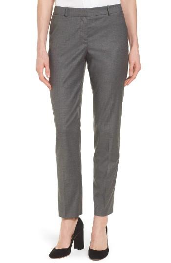 Women's Boss Tiluna Slim Wool Blend Ankle Trousers