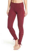 Women's Free People Fp Movement Pixi Lace-up Leggings - Red