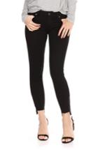 Women's Paige Transcend - Verdugo Step Hem Ankle Skinny Jeans - Black