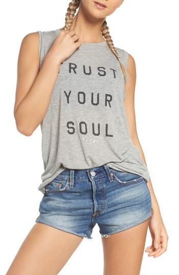 Women's Spiritual Gangster Trust Your Soul Muscle Tee