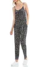 Women's Vince Camuto Modern Mosaic Blouson Jumpsuit - Black