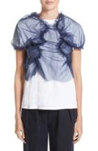 Women's Tricot Comme Des Garcons Raschel Tulle & Lace Top