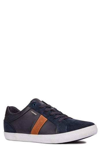 Men's Geox Box 40 Low Top Sneaker Us / 39eu - Blue