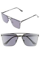 Women's Circus By Sam Edelman 56mm Flat Top Sunglasses - Black